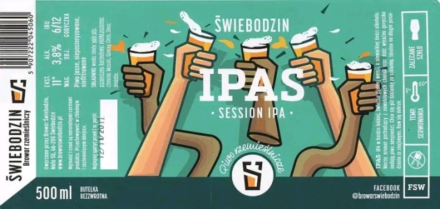 Browar Swiebodzin XXXX Ipas Session India Pale Ale 02