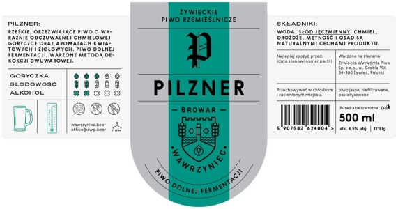 Browar Wawrzyniec 2023 01 Pilzner