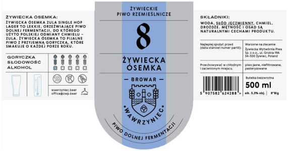 Browar Wawrzyniec 2023 01 Zywiecka Osemka