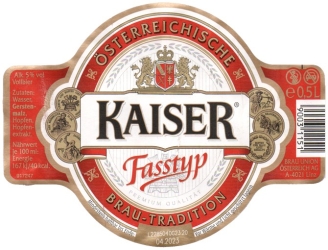 Browar Wieselburger 2022 12 Kaiser Fasstyp