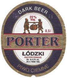 Browary Łódzkie (2010) Porter Łódzki - Piwo Ciemne