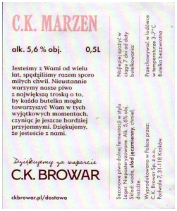 Ck Browar 2023 12 Marzen