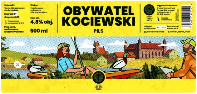 Czarna Owca 2025 08 Obywatel Kociewski Pils