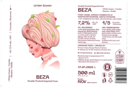 Cztery Sciany 2024 12 Beza Double Fruited Imperial Gose