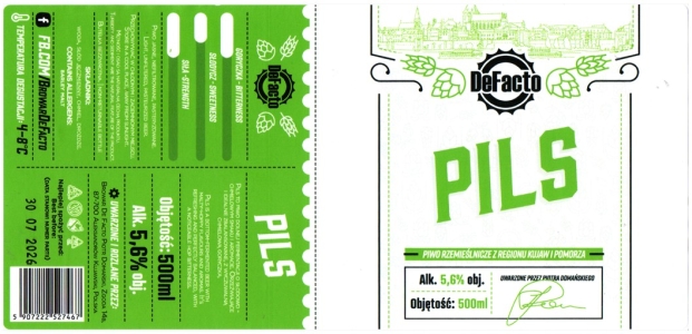 De Facto 2025 08 Pils