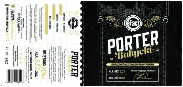 De Facto 2025 08 Porter Baltycki