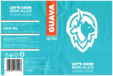 Deer Bear 2025 08 Guava Lets Cook No Alco Guava Gose