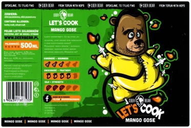 Deer Bear 2025 08 Lets Cook Mango Gose