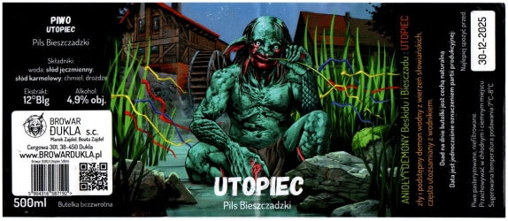 Dukla 2025 08 Utopiec Pils Bieszczadzki