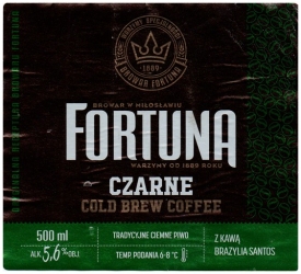Fortuna 2024 10 Czarne Cold Brew Coffee