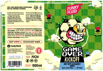 Funky Fluid 2025 03 Game Over Kickoff Neipa