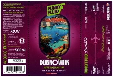 Funky Fluid 2025 08 Boarding Dubrovnik New England Ipa