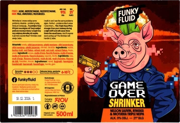Funky Fluid 2026 01 Game Over Shrinker Mouteka Triple Neipa