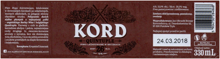 Jan Olbracht 2024 12 Kord Quintuple