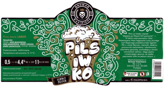 Browar Kazimierz (2020): Pils