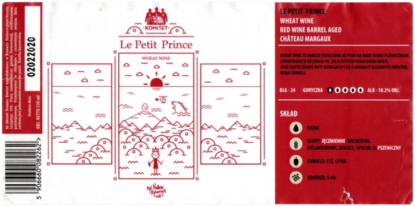 Komitet 2024 12 Le Petit Prince Wheat Wine