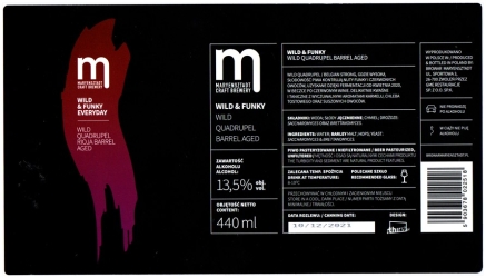 Maryensztadt 2024 12 Wild Quadrupel Rioja Barrel Aged