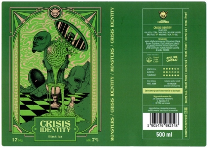 Monsters 2025 07 Crisis Identity Black Ipa