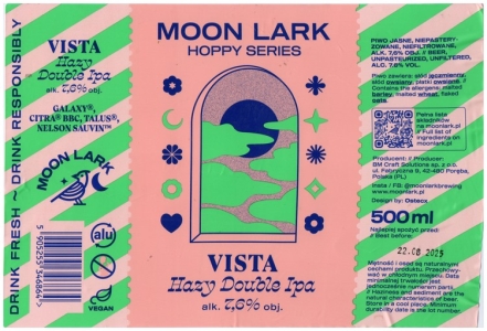 Moon Lark 2024 12 Vista Hazy Double Ipa