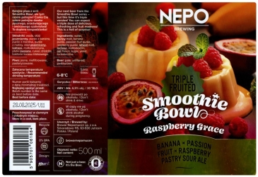 Nepomucen 2024 12 Smoothie Bowl Triple Fruited Raspberry Grace