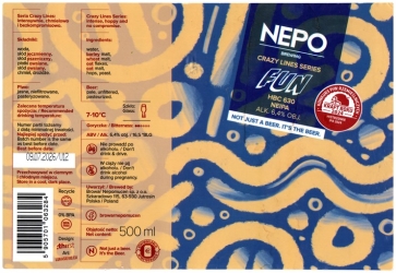 Nepomucen 2025 08 Crazy Lines Series Fun Hbc 630 Neipa