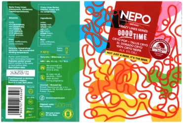 Nepomucen 2025 08 Crazy Lines Series Good Time Cryo Neipa