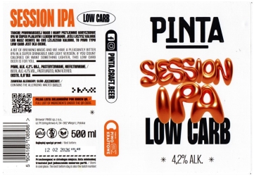 Pinta 2025 06 Low Carb Session Ipa