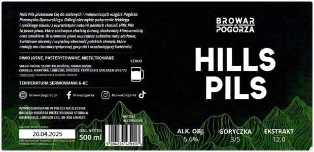 Pogorza 2025 01 Hills Pils