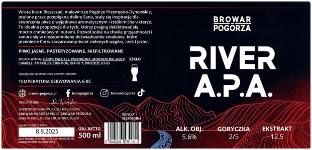 Pogorza 2025 01 River Apa 1