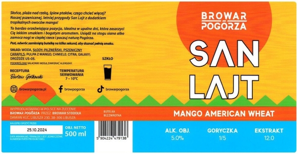 Pogorza 2025 01 San Lajt Mango American Wheat