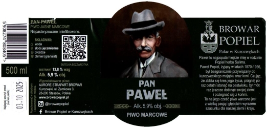 Popiel 2025 12 Pan Pawel Piwo Marcowe