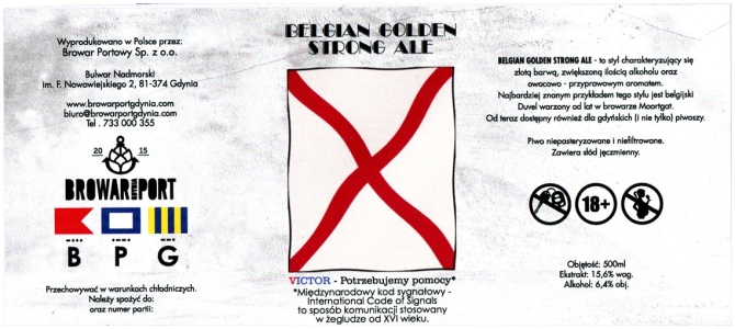 Port Gdynia 2025 08 Belgian Strong Golden Ale