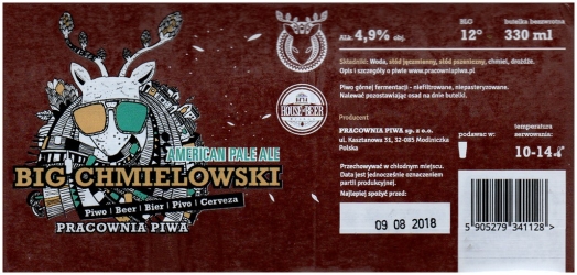 Pracownia Piwa 2018 American Pale Ale