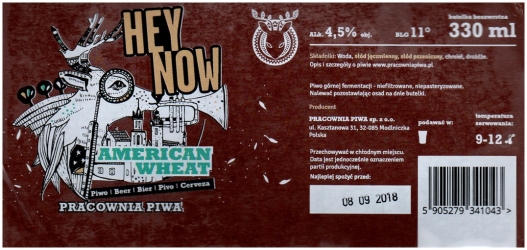 Pracownia Piwa 2018 American Wheat