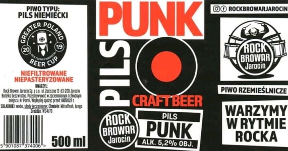 Browar Rockbrowar 2019 Pils Niemiecki