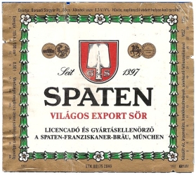 Browar Spaten (1992): Spaten Export