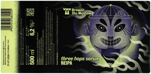 Stu Mostow 2025 12 Three Hops Serum Neipa