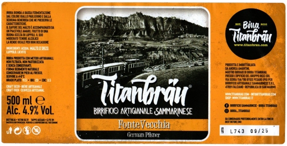 Titanbrau 2025 06 Fonte Vecchia German Pilsner