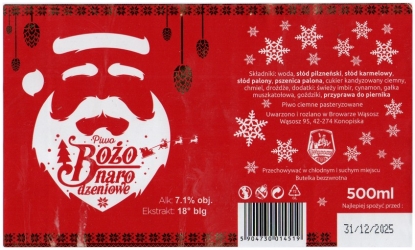 Wasosz 2024 12 Bozonarodzeniowe Piwo Ciemne
