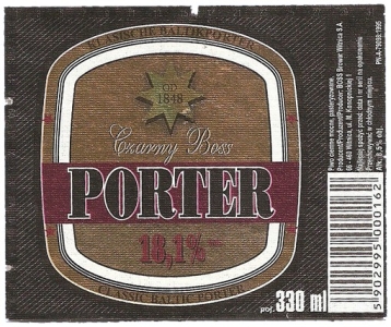 Browar Witnica (2012): Boss, Porter