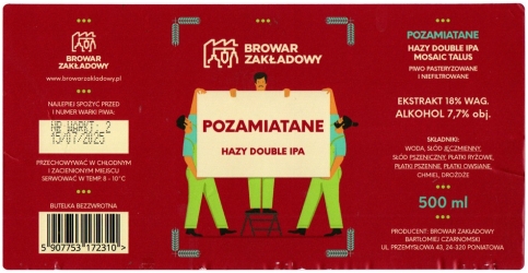 Zakladowy 2025 01 Pozamiatane Hazy Double Ipa