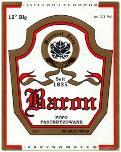 Zary 0000 Baron Piwo Jasne