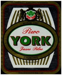 Zary 0000 York Zamkowe Piwo Jasne Pelne