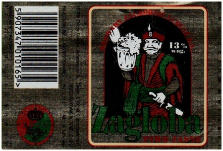 Zielona Gora 0000 Zagloba Piwo Jasne